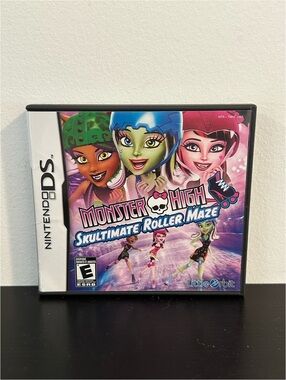 Monster High Skulltimate Roller Maze DS Case & Manual Only